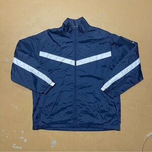 Vintage Nike Windbreaker Navy/Grey Large